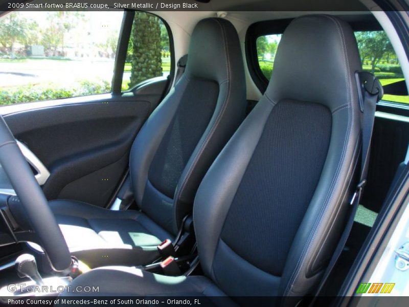  2009 fortwo BRABUS coupe Design Black Interior