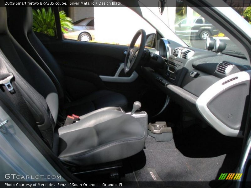 Silver Metallic / Design Black 2009 Smart fortwo BRABUS coupe