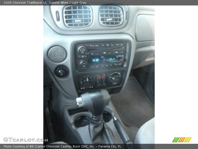 Summit White / Light Gray 2006 Chevrolet TrailBlazer LS