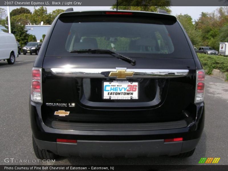 Black / Light Gray 2007 Chevrolet Equinox LS
