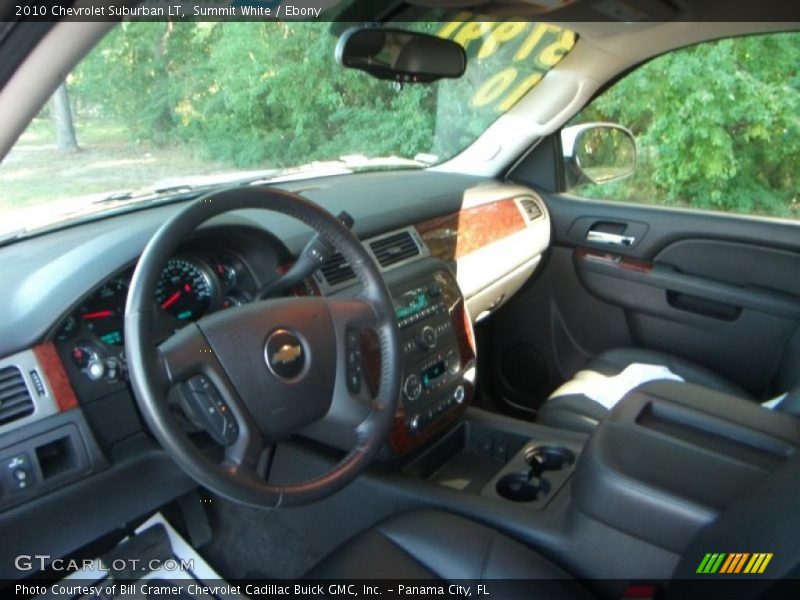 Summit White / Ebony 2010 Chevrolet Suburban LT