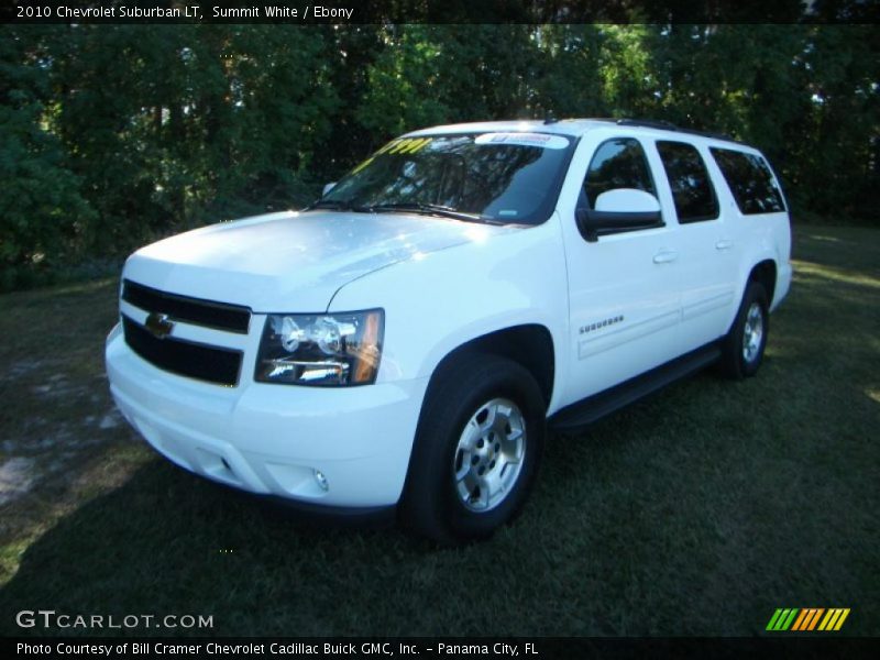 Summit White / Ebony 2010 Chevrolet Suburban LT