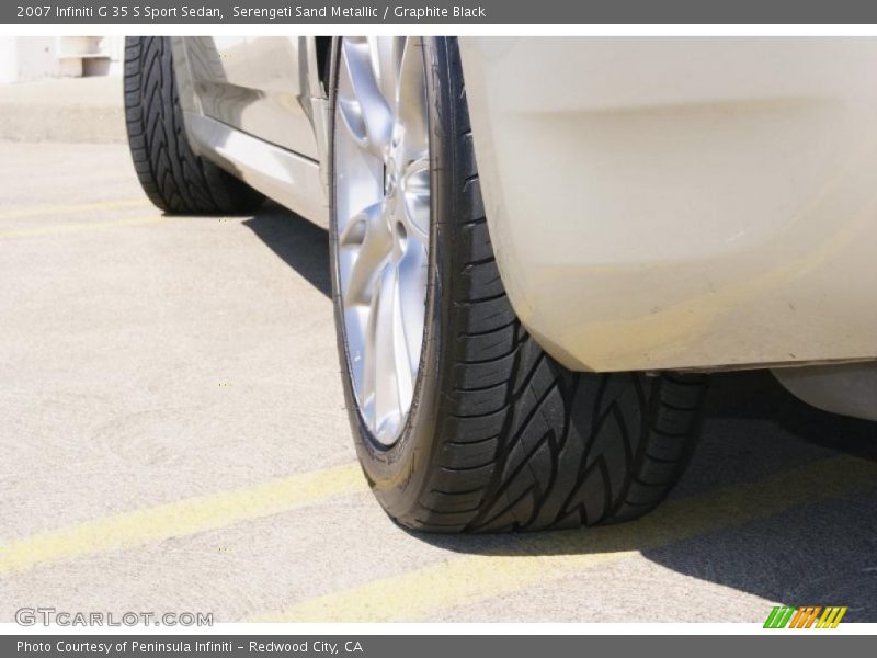 Serengeti Sand Metallic / Graphite Black 2007 Infiniti G 35 S Sport Sedan