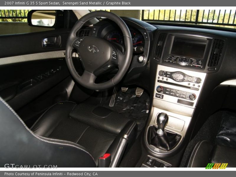  2007 G 35 S Sport Sedan Graphite Black Interior