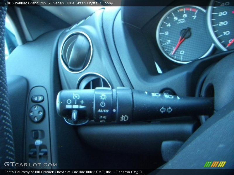 Blue Green Crystal / Ebony 2006 Pontiac Grand Prix GT Sedan