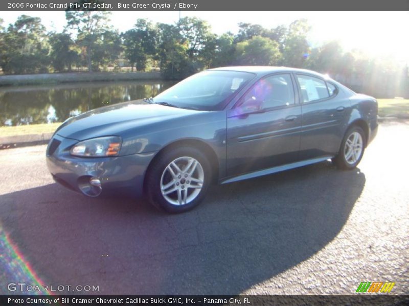 Blue Green Crystal / Ebony 2006 Pontiac Grand Prix GT Sedan