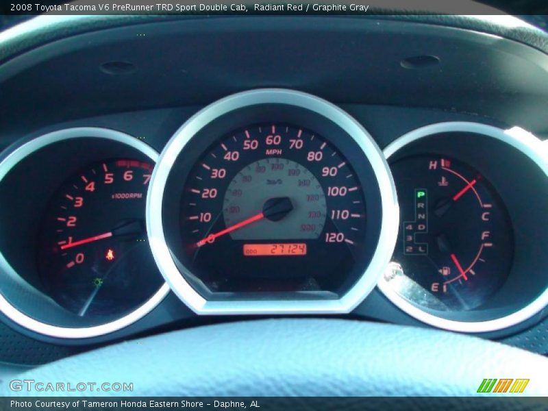  2008 Tacoma V6 PreRunner TRD Sport Double Cab V6 PreRunner TRD Sport Double Cab Gauges