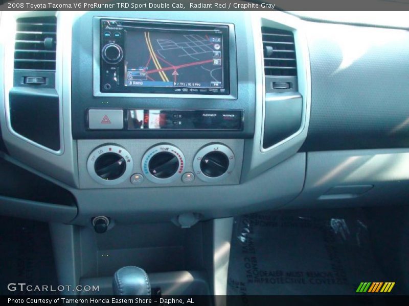 Controls of 2008 Tacoma V6 PreRunner TRD Sport Double Cab