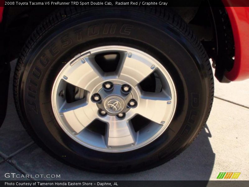 2008 Tacoma V6 PreRunner TRD Sport Double Cab Wheel