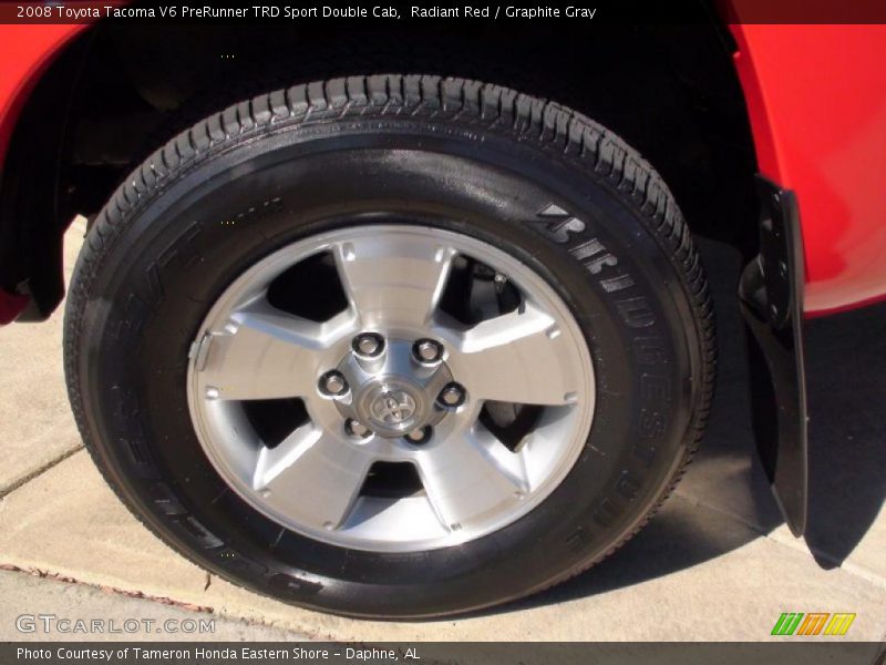 2008 Tacoma V6 PreRunner TRD Sport Double Cab Wheel