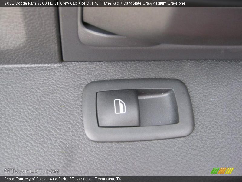 Flame Red / Dark Slate Gray/Medium Graystone 2011 Dodge Ram 3500 HD ST Crew Cab 4x4 Dually