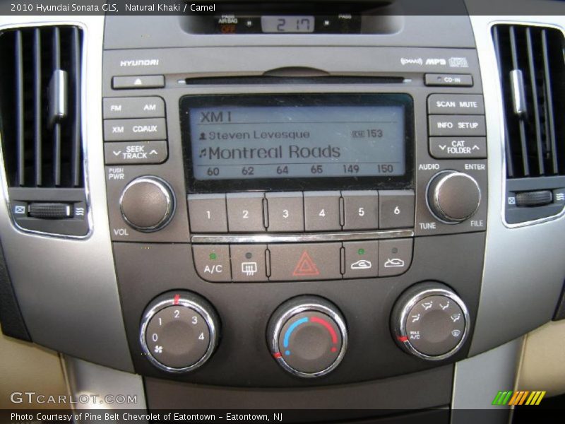 Natural Khaki / Camel 2010 Hyundai Sonata GLS