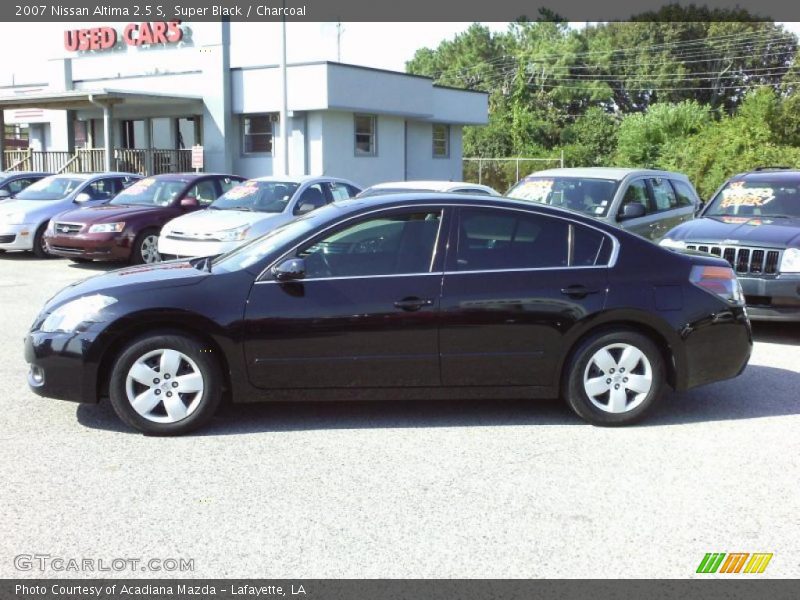 Super Black / Charcoal 2007 Nissan Altima 2.5 S