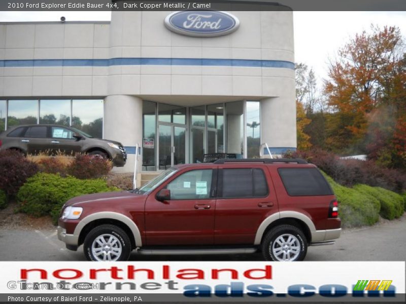 Dark Copper Metallic / Camel 2010 Ford Explorer Eddie Bauer 4x4