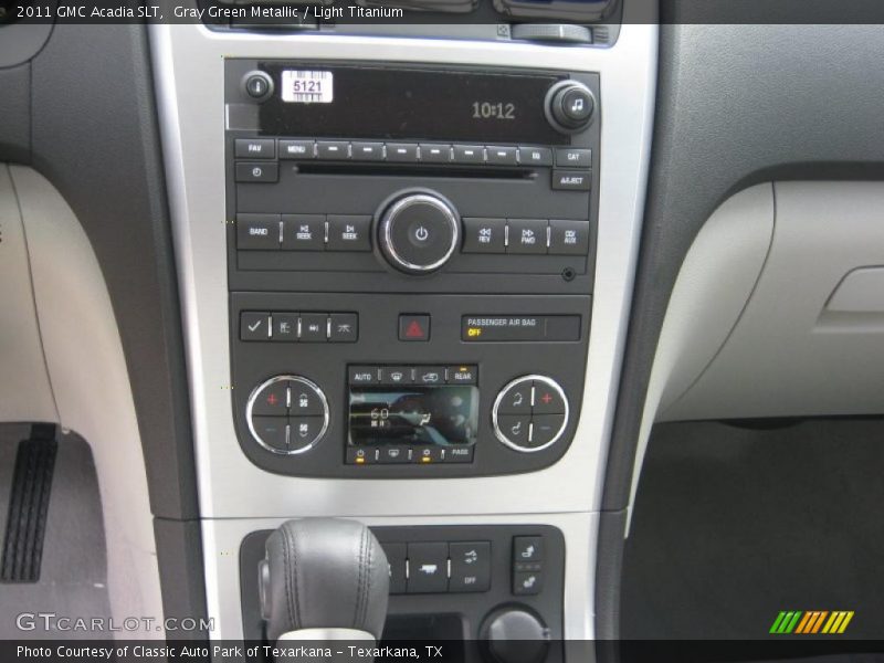 Gray Green Metallic / Light Titanium 2011 GMC Acadia SLT