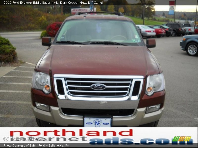 Dark Copper Metallic / Camel 2010 Ford Explorer Eddie Bauer 4x4