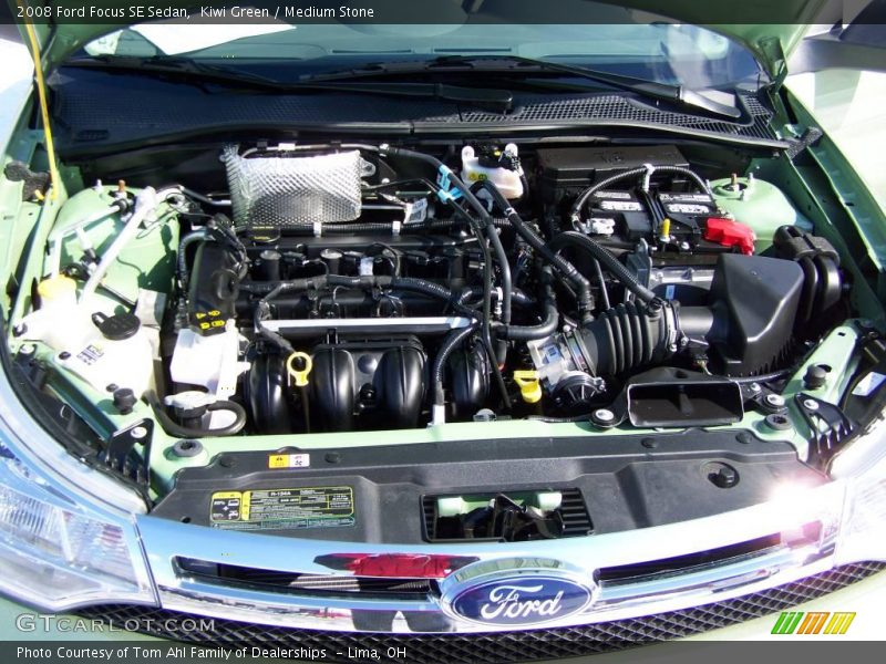 Kiwi Green / Medium Stone 2008 Ford Focus SE Sedan