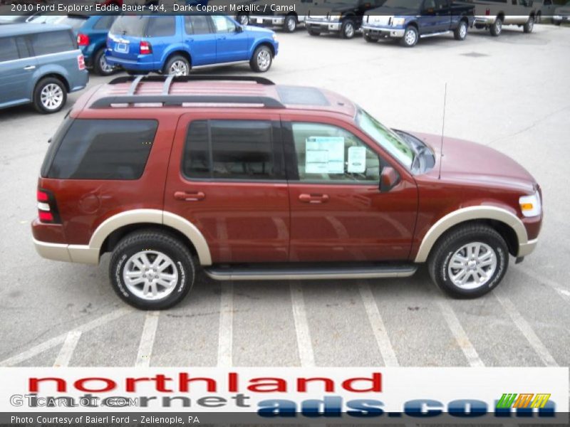 Dark Copper Metallic / Camel 2010 Ford Explorer Eddie Bauer 4x4