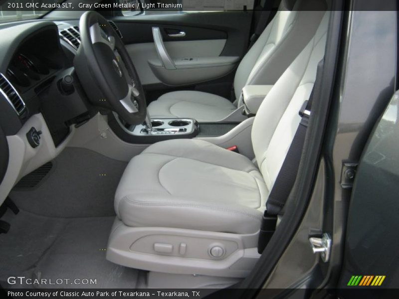  2011 Acadia SLT Light Titanium Interior