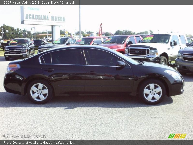 Super Black / Charcoal 2007 Nissan Altima 2.5 S