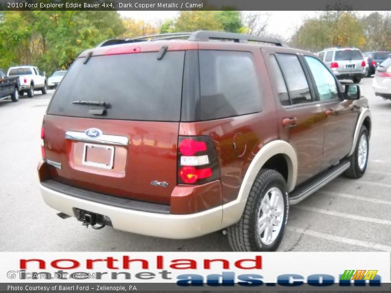 Dark Copper Metallic / Camel 2010 Ford Explorer Eddie Bauer 4x4