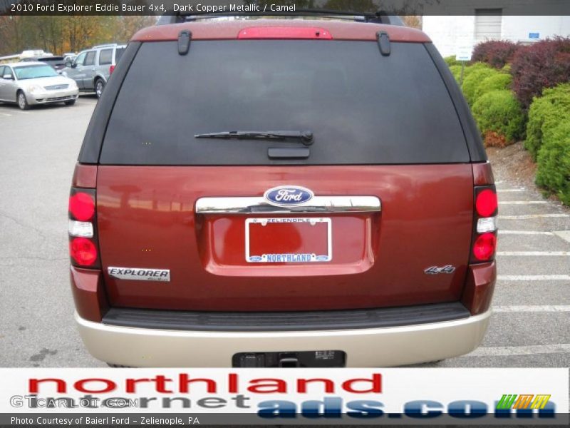 Dark Copper Metallic / Camel 2010 Ford Explorer Eddie Bauer 4x4