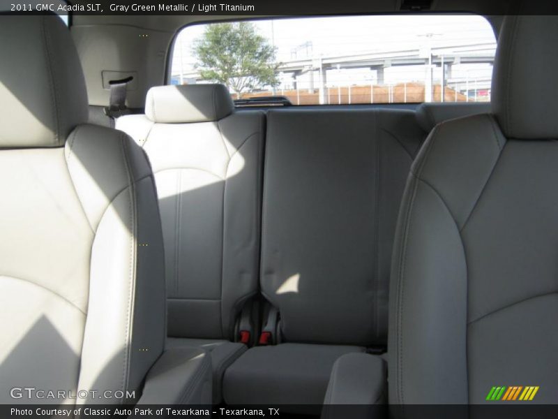Gray Green Metallic / Light Titanium 2011 GMC Acadia SLT