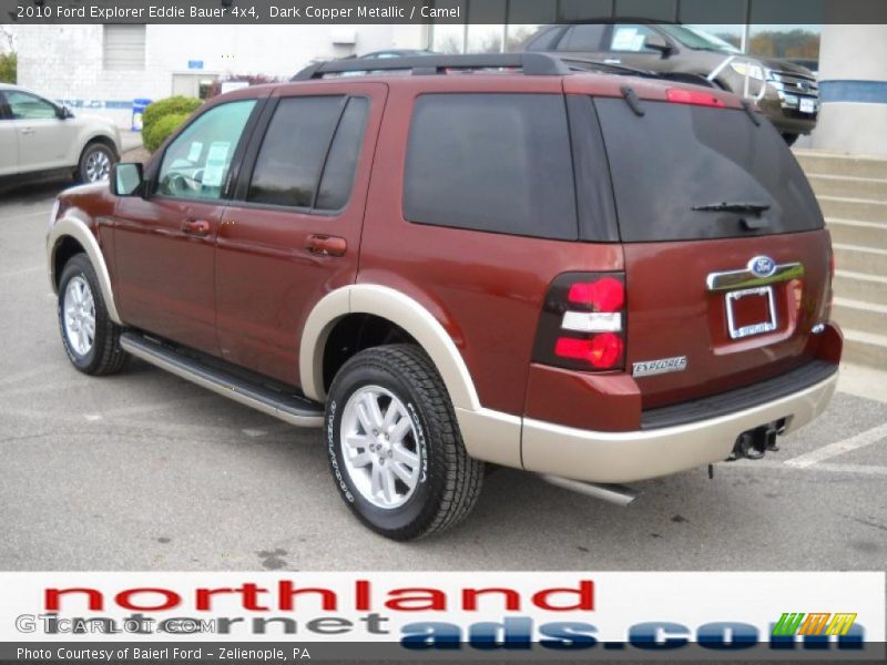 Dark Copper Metallic / Camel 2010 Ford Explorer Eddie Bauer 4x4