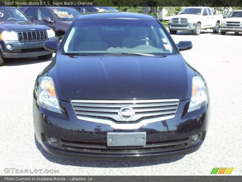 Super Black / Charcoal 2007 Nissan Altima 2.5 S