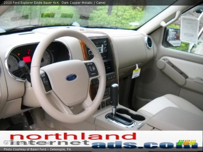 Dark Copper Metallic / Camel 2010 Ford Explorer Eddie Bauer 4x4