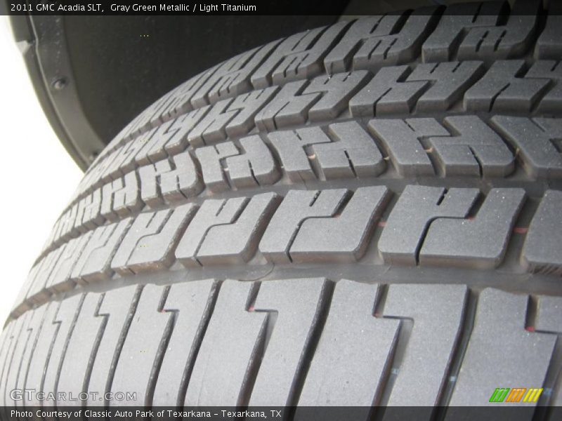 Gray Green Metallic / Light Titanium 2011 GMC Acadia SLT