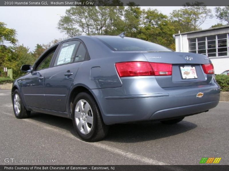 Medium Silver Blue / Gray 2010 Hyundai Sonata GLS