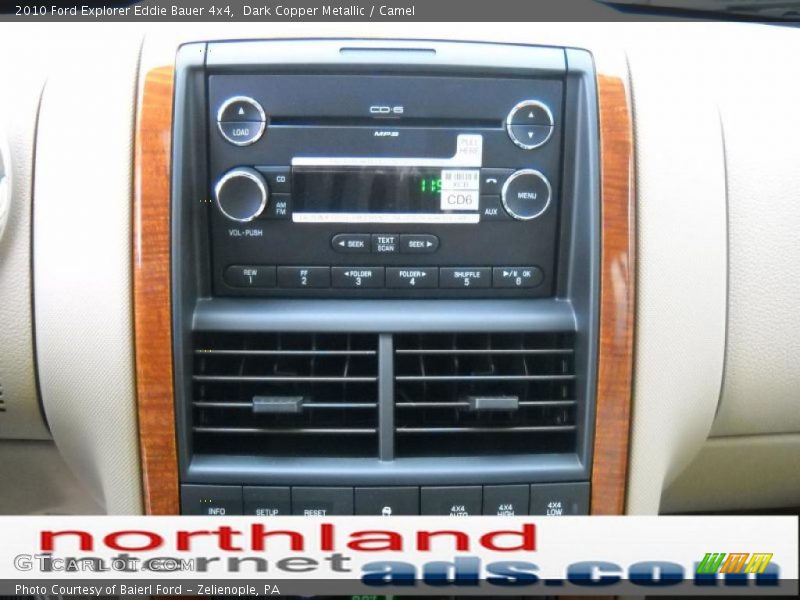 Dark Copper Metallic / Camel 2010 Ford Explorer Eddie Bauer 4x4