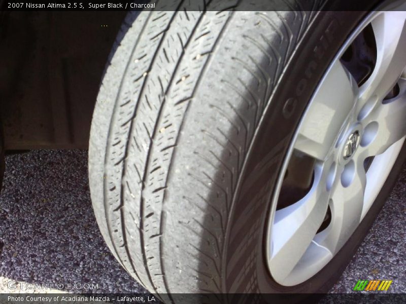 Super Black / Charcoal 2007 Nissan Altima 2.5 S