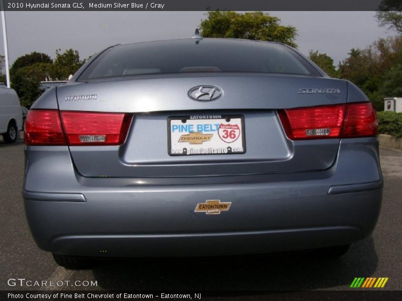 Medium Silver Blue / Gray 2010 Hyundai Sonata GLS