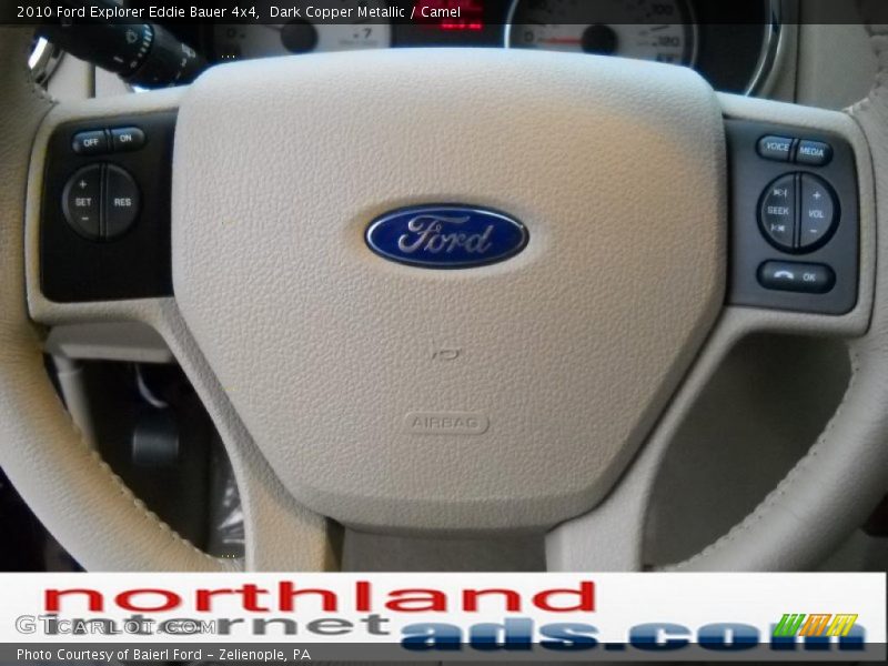 Dark Copper Metallic / Camel 2010 Ford Explorer Eddie Bauer 4x4