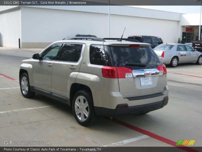 Gold Mist Metallic / Brownstone 2011 GMC Terrain SLT