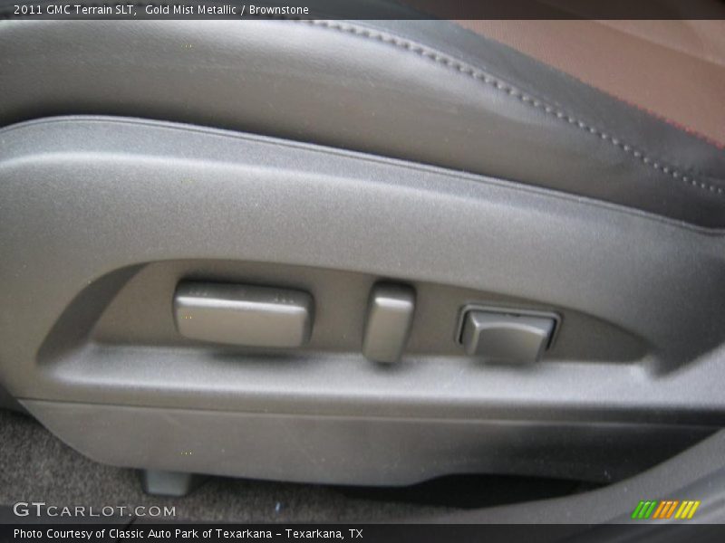 Gold Mist Metallic / Brownstone 2011 GMC Terrain SLT