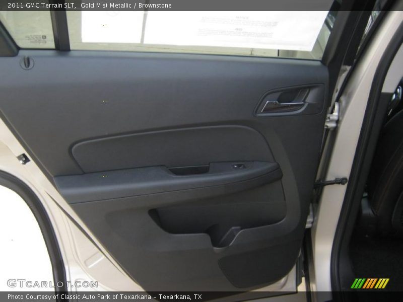 Gold Mist Metallic / Brownstone 2011 GMC Terrain SLT