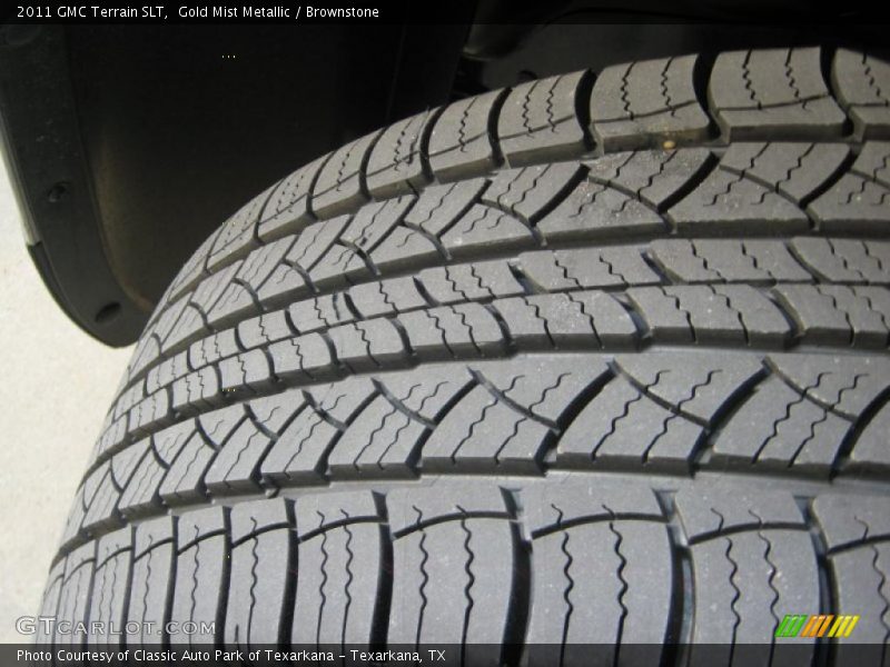 Gold Mist Metallic / Brownstone 2011 GMC Terrain SLT