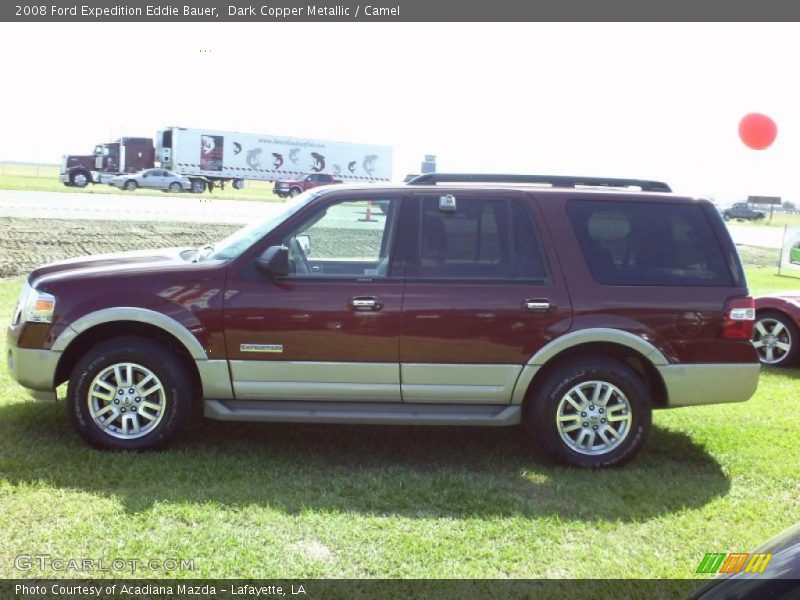 Dark Copper Metallic / Camel 2008 Ford Expedition Eddie Bauer