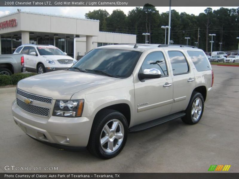 Gold Mist Metallic / Light Cashmere/Ebony 2008 Chevrolet Tahoe LTZ