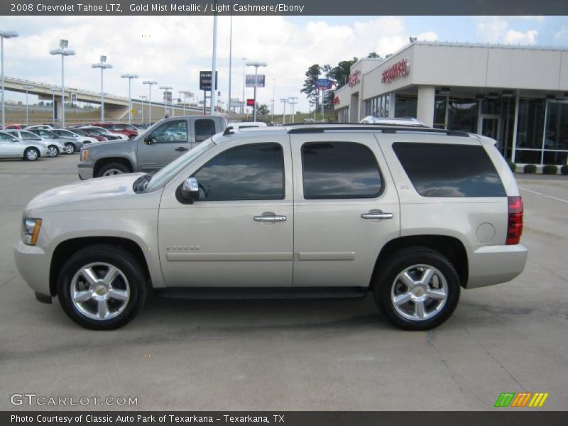 Gold Mist Metallic / Light Cashmere/Ebony 2008 Chevrolet Tahoe LTZ