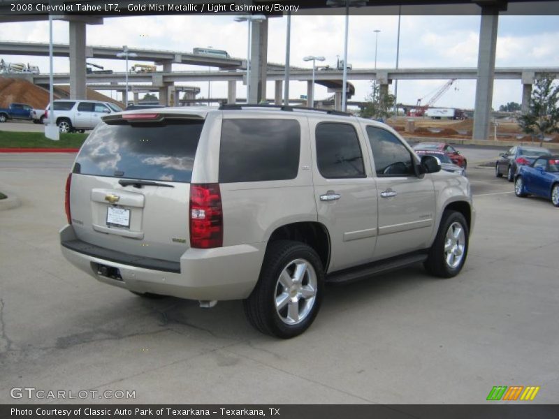 Gold Mist Metallic / Light Cashmere/Ebony 2008 Chevrolet Tahoe LTZ