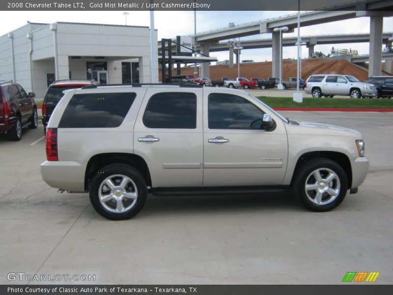 Gold Mist Metallic / Light Cashmere/Ebony 2008 Chevrolet Tahoe LTZ