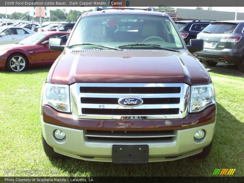 Dark Copper Metallic / Camel 2008 Ford Expedition Eddie Bauer