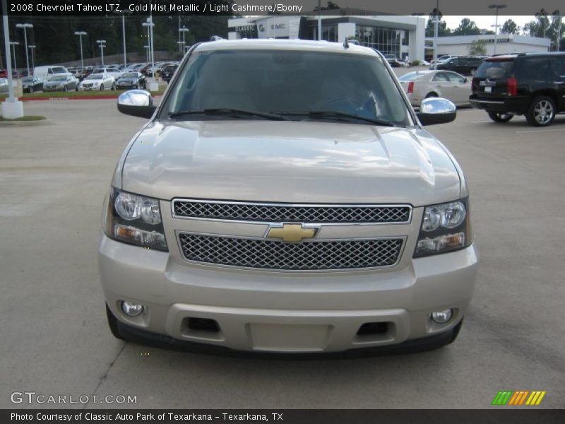 Gold Mist Metallic / Light Cashmere/Ebony 2008 Chevrolet Tahoe LTZ