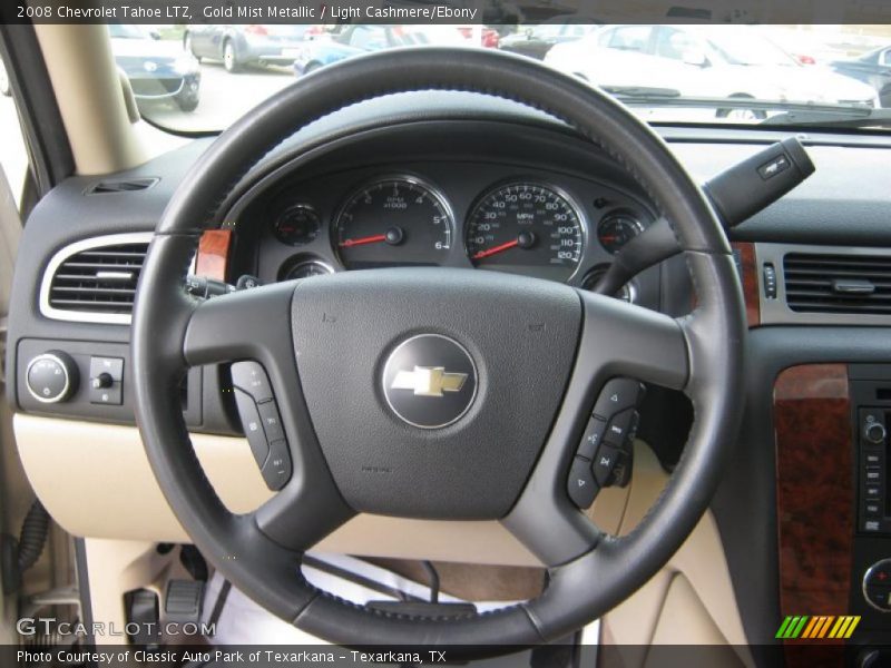 Gold Mist Metallic / Light Cashmere/Ebony 2008 Chevrolet Tahoe LTZ