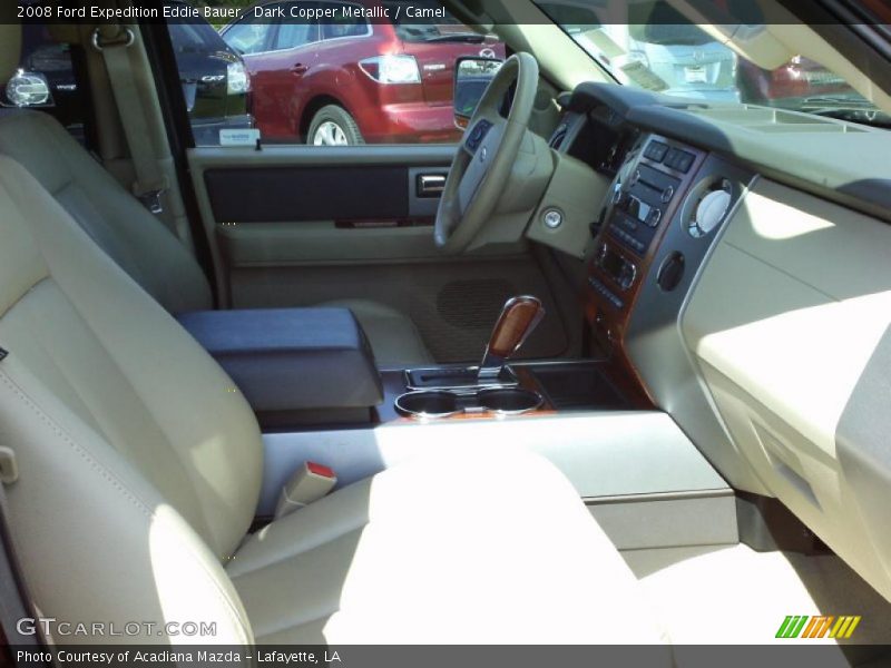 Dark Copper Metallic / Camel 2008 Ford Expedition Eddie Bauer