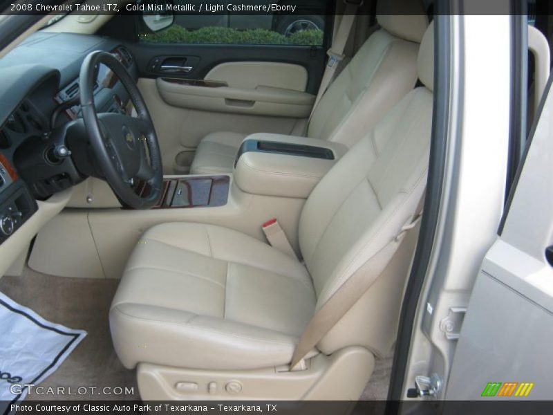 Gold Mist Metallic / Light Cashmere/Ebony 2008 Chevrolet Tahoe LTZ